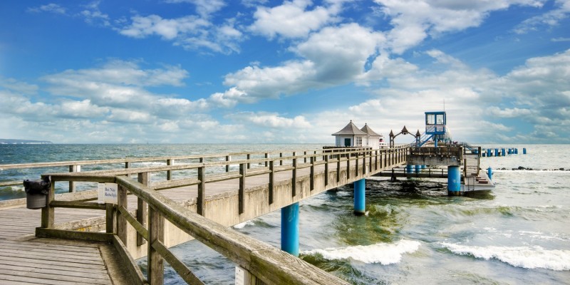 Seebrcke an der Ostsee